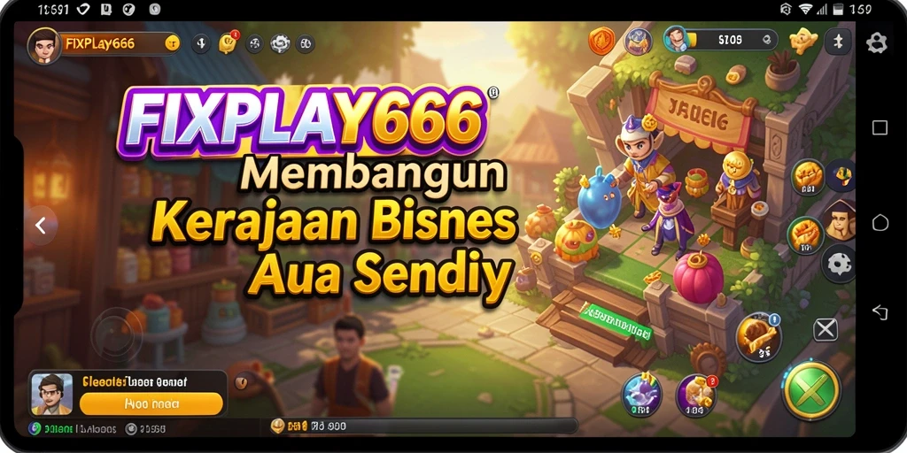 Screenshot FIXPLAY666 menampilkan momen epik dalam mengelola perusahaan Tycoon.