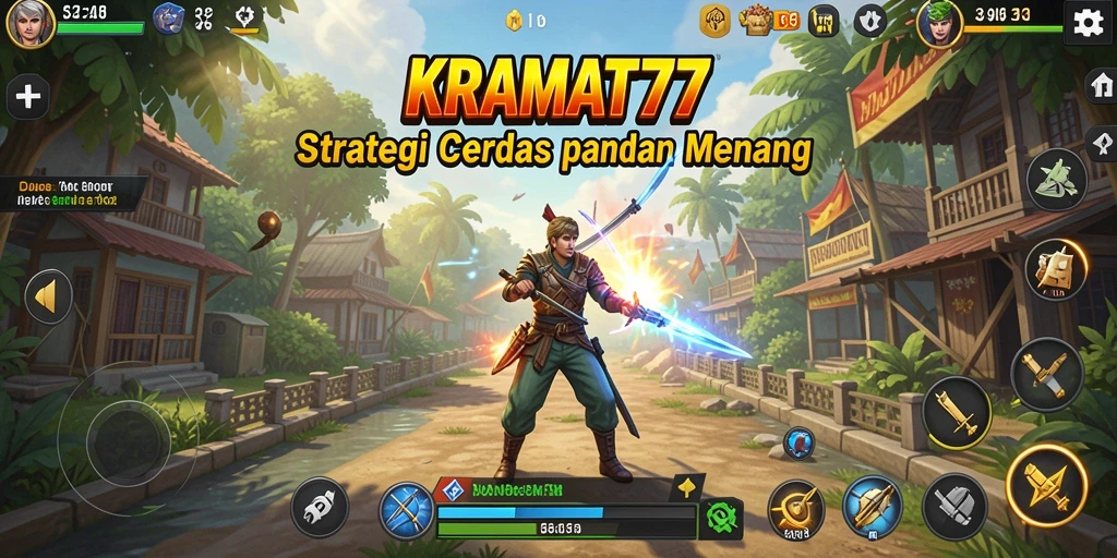 Tampilan gameplay strategi KRAMAT77 yang menakjubkan.
